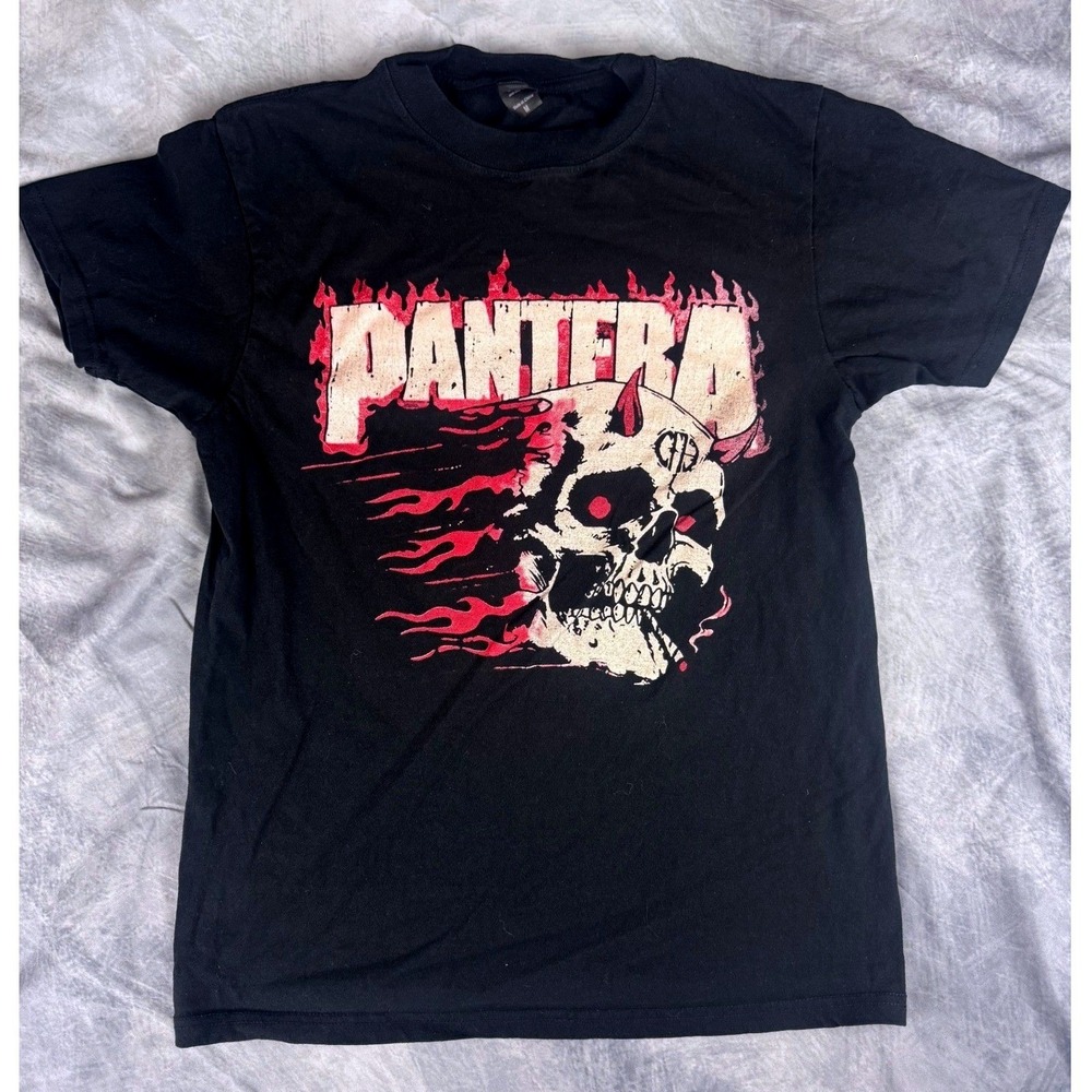 Pantera 2023 Tour Shirt The Heaviest Tour of the Summer Amon Amarth CFH Skull M